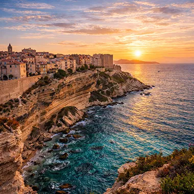 Bonifacio sea cliffs